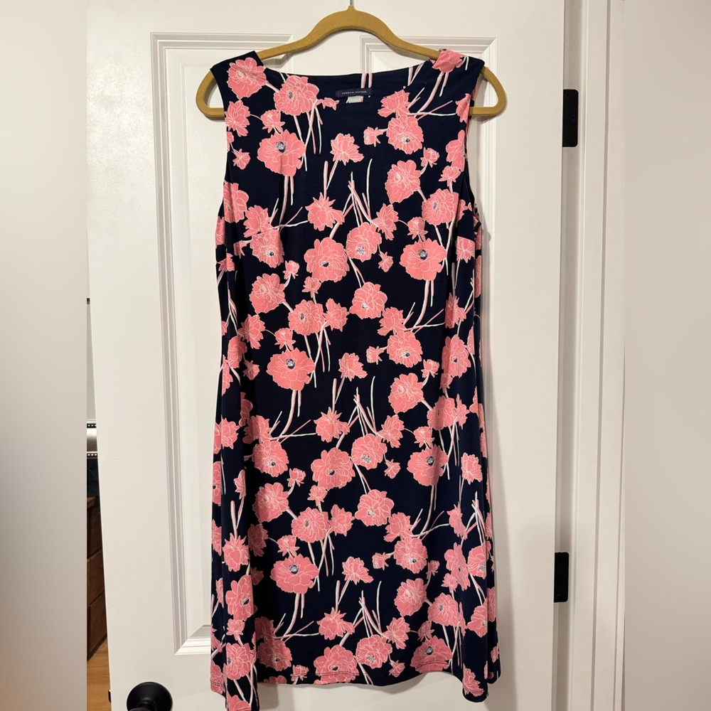 Tommy Hilfiger Pink Floral Mini Dress